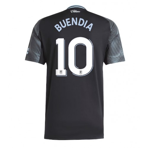 Maglie da calcio Aston Villa Emiliano Buendia #10 Seconda Maglia 2025-26 Manica Corta